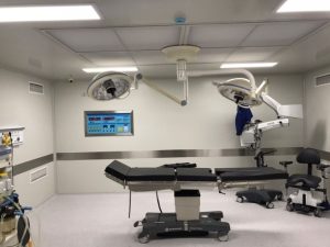 Отремонтированный операционный блок открыли в детской областной больнице на севере Казахстана