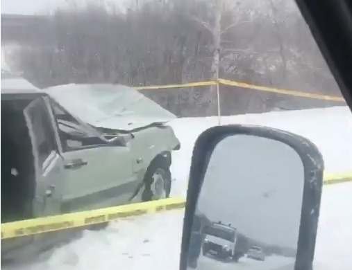 На объездной дороге Петропавловска в результате аварии скончался водитель