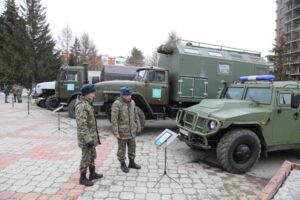 Военные провели урок мужества для учащихся и студентов Петропавловска