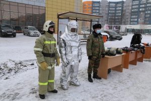 Североказахстанские дети на день стали пожарными и спасателями