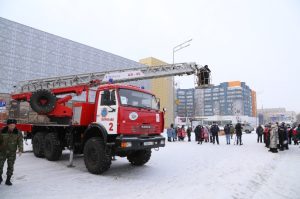 Североказахстанские дети на день стали пожарными и спасателями