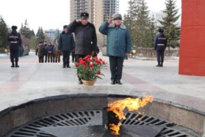 Военные провели урок мужества для учащихся и студентов Петропавловска