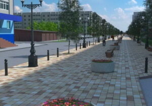 Просто лежит плитка: горожане возмутились новым сквером Петропавловска