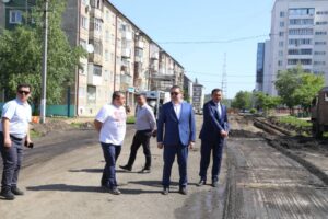 Кумар Аксакалов посетил стройплощадки Петропавловска 8 Кумар Аксакалов посетил стройплощадки Петропавловска