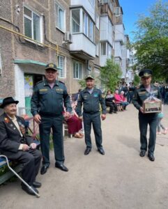 Вековой юбилей отметил ветеран ВОВ из Петропавловска