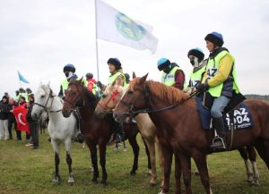Пятисоткилометровый международный марафон-байге стартовал в Северном Казахстане